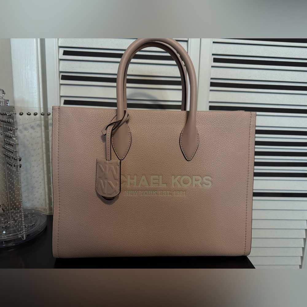 Michael Kors Blush Pink Handbag Medium Mirella